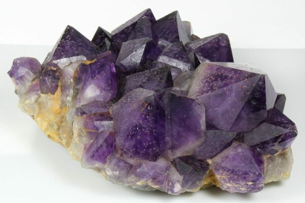 11.7" Deep Purple Amethyst Crystal Cluster With Huge Crystals - Image 2