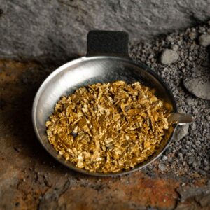 Jewelry Inlay  Leaf Gold